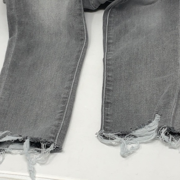 Express women’s gray wash mid-rise skinny jeans, size 6 - Picture 3 of 9